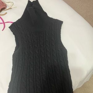 turtleneck sweater dress